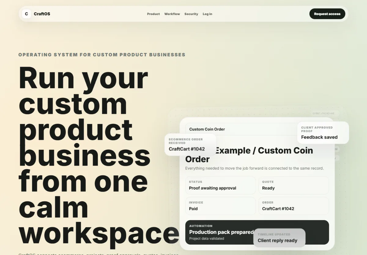 CraftOS website